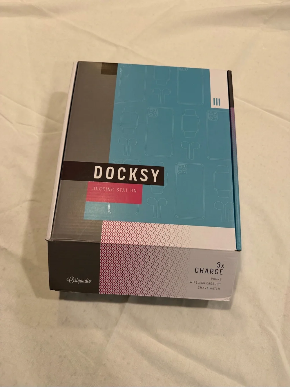 DOCKSY by Origaudio 3-in-1 Charging Station — New in Box